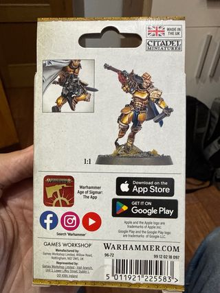 Warhammer Estenna of Brighthall Stormcast Eternals