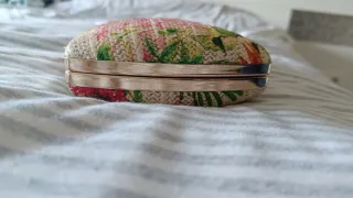 Bolso de fiesta floral