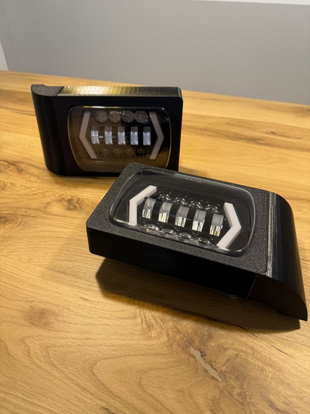 Soporte Faro Led Fiat Panda 5x7