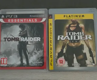 Conjunto Tomb Raider PS3 Essentials e Underworld