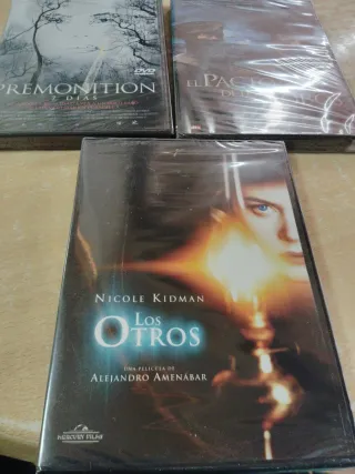 Pack 3 Películas DVD: Los Otros, Pacto de Lobos, P