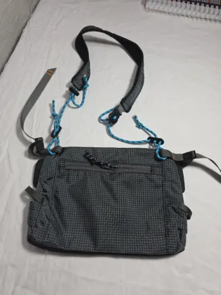 Borsa Patagonia Ottimo Stato Nero/Grigio