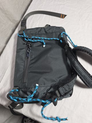 Borsa Patagonia Ottimo Stato Nero/Grigio