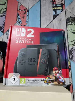 Nintendo Switch 2 + Mario Kart 8 Deluxe