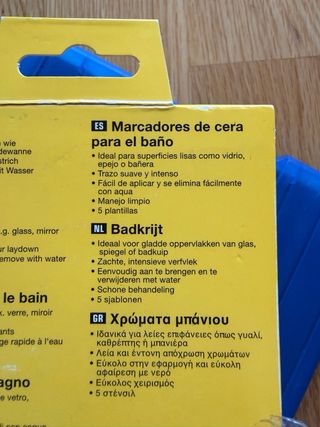 Ceras de Baño Eberhard Faber (10 uds)