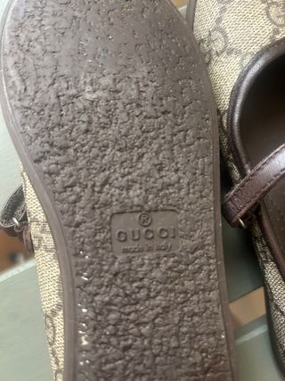 Scarpe Gucci beige e marroni misura 31