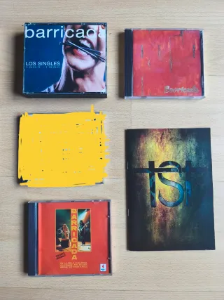 Lote 7 albums de Barricada y Los Suaves (10 CD)