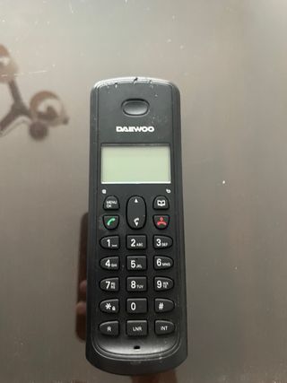 Teléfono Inalámbrico Daewoo Negro