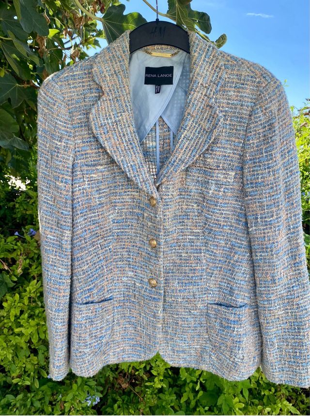 Blazer Tweed RENA LANGE Talla 40 L