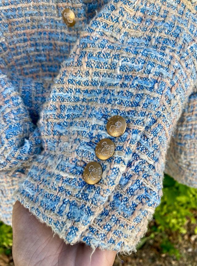 Blazer Tweed RENA LANGE Talla 40 L