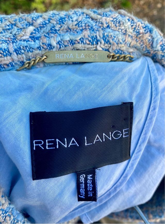 Blazer Tweed RENA LANGE Talla 40 L