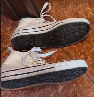 2 paia scarpe sneakers alte n.37