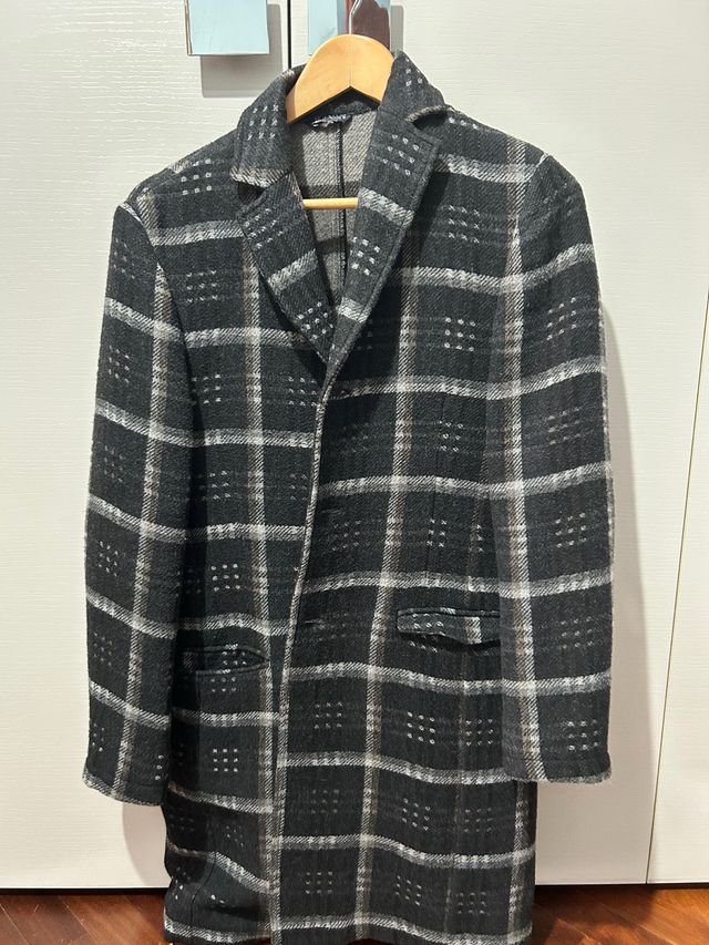 Cappotto Daniele Alessandrini fantasia