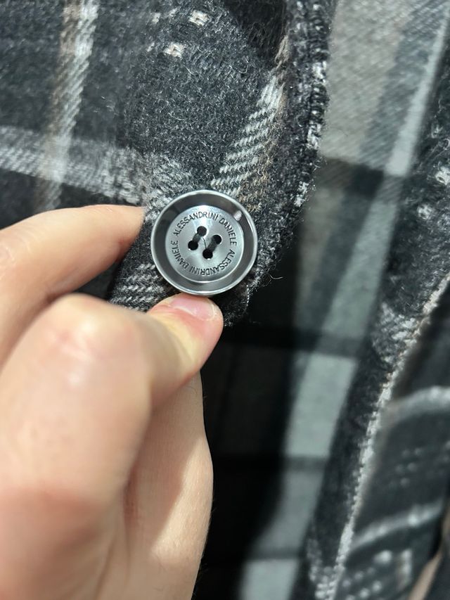 Cappotto Daniele Alessandrini fantasia