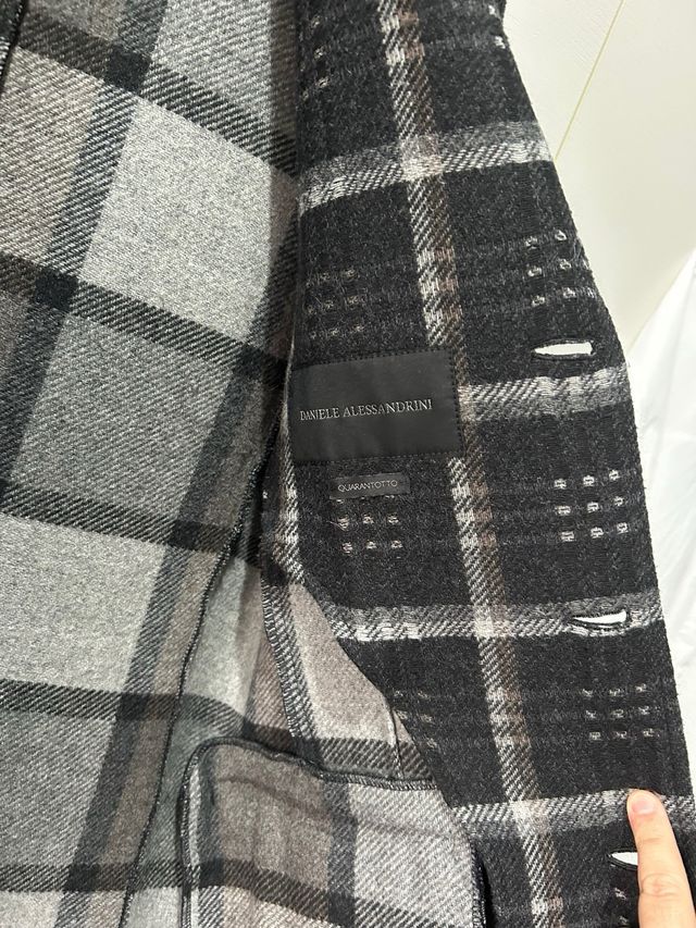 Cappotto Daniele Alessandrini fantasia