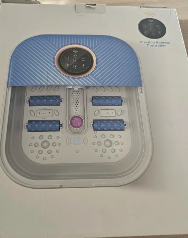 masajeador de pies plegable de la marca Alljoy.