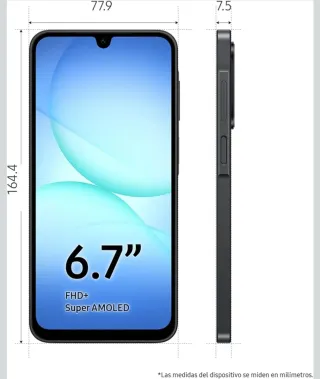 Samsung Galaxy A17 5G 256GB Negro