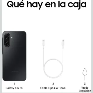 Samsung Galaxy A17 5G 256GB Negro