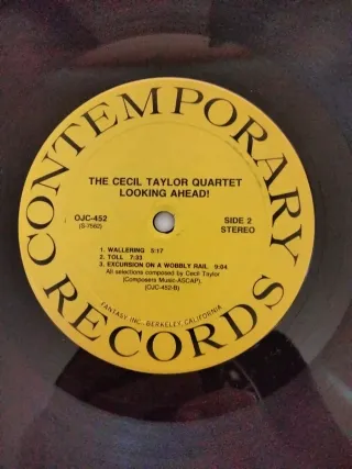 Vinilo LP The Cecil Taylor Quartet - Looking Ahead