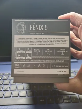 Garmin Fenix 5 -  PANTALLA SIN ARAÑAZOS.