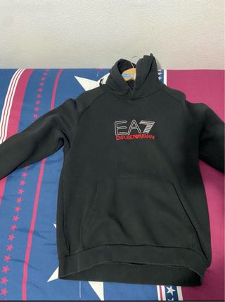 Sudadera EA7 Emporio Armani Negra