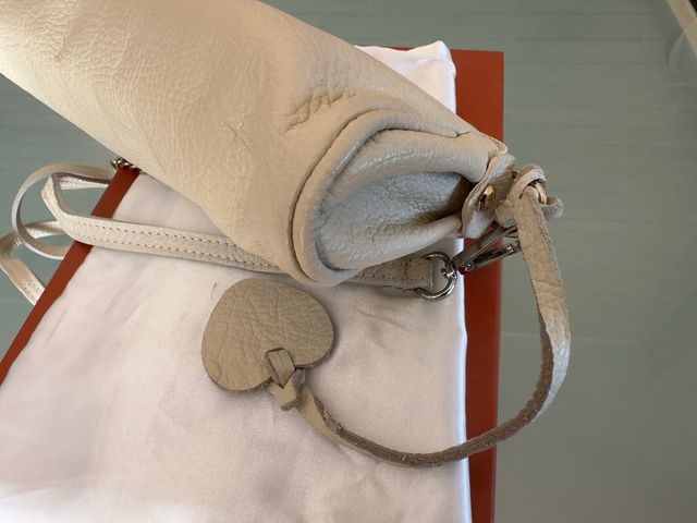 Bolso Vittoria Veneta Beige Piel