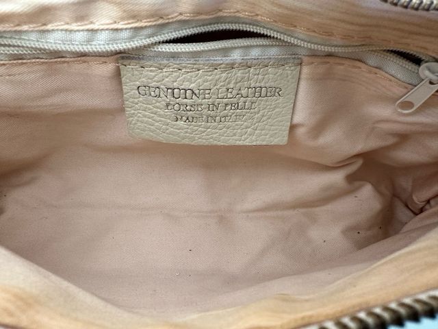 Bolso Vittoria Veneta Beige Piel