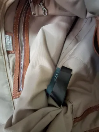 Bolso Tote Ralph Lauren Beige y Marrón