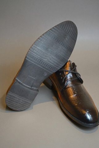 Zapatos Derby Hombre Negro