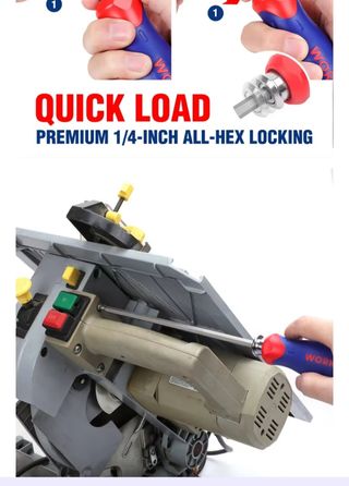 Destornillador WORKPRO 6 en 1 telescópico