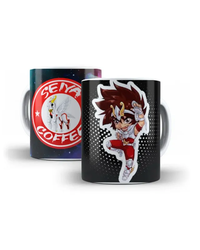 Tazas Caballeros del Zodiaco