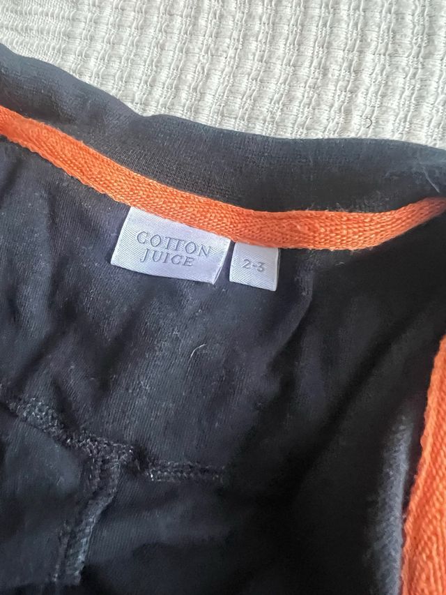 Disfraz esqueleto niño 2-3 años ( corte ingles)