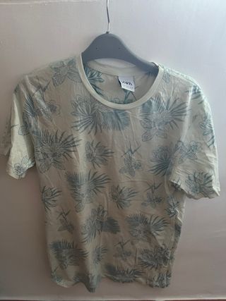 Lote 8 Camisetas Zara Rayas Rojas Talla S