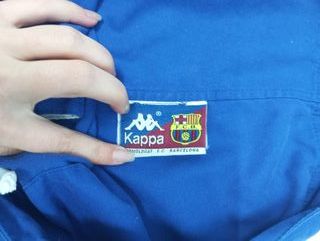 FC Barcelona Kappa Shorts Vintage Azul Teal