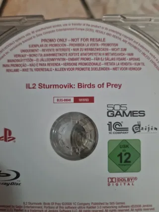 Gioco PS3 IL2 Sturmovik Birds of Prey Promo