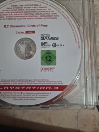 Gioco PS3 IL2 Sturmovik Birds of Prey Promo