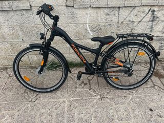 Bicicleta Rock 04 Negra y Naranja