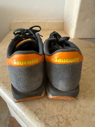 Saucony Jazz Scarpe Uomo/Donna Grigio Arancio 42.5