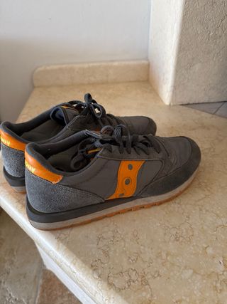 Saucony Jazz Scarpe Uomo/Donna Grigio Arancio 42.5