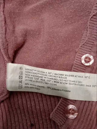 Cardigan ZUIKI rosa taglia S