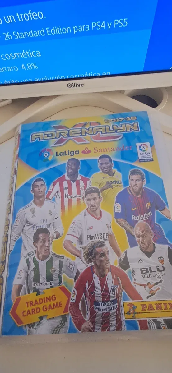 Álbum Cromos Adrenalyn LaLiga Santander 2017-18
