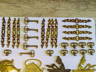 PAREJA FIGURAS BRONCE O LOTE LLAVES