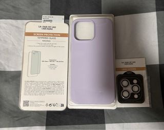 Funda iPhone15 Pro Max+Protector Pantalla y Cámara