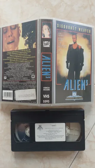 Lote 7 Películas VHS Acción Ciencia Ficción retro