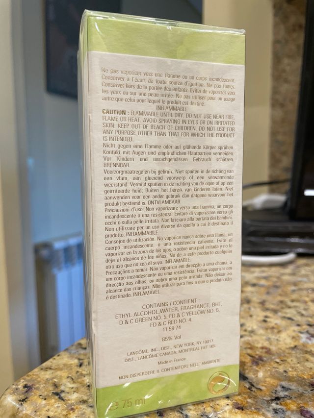 O de Lancome Eau de Toilette 75ml