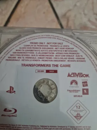 Transformers The Game PS3 Promo - Activision