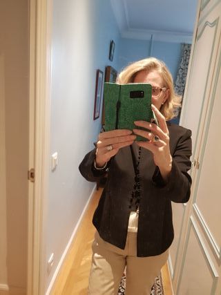 Chaqueta de seda de Blunauta