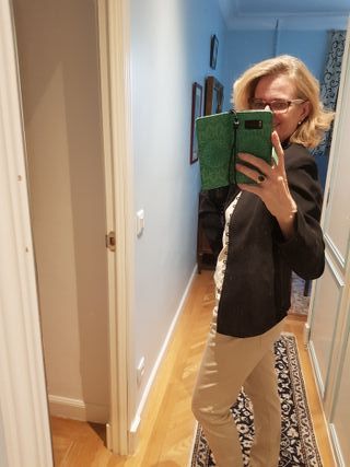 Chaqueta de seda de Blunauta