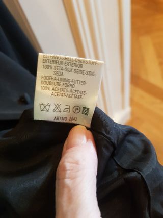 Chaqueta de seda de Blunauta