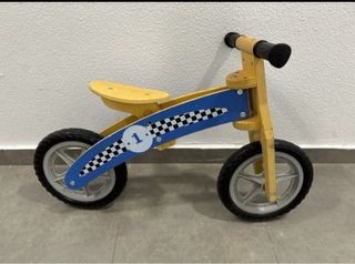 Bici de madera para niños